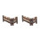2 Mini Omheining Decoratief Handgemaakt 6