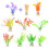 10 St Kunstmatige Plastic Aquariumdecoratie 8