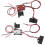 2pcs Stepless Speed Control Trigger Switch with Light for Lithium Saw, 7.2V-24V 14