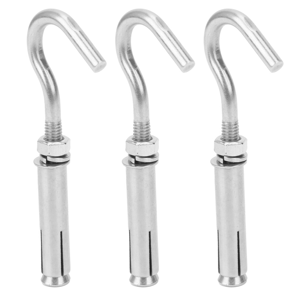 M6 Stainless Steel Expansion Hooks - 10Pcs For Wall & Concrete Fastening 6951359990969