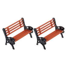 4 Mini Hocker Für Häuschen Garten Deko