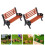 4 Mini Hocker Für Häuschen Garten Deko 9