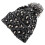 2Stk Damen Mütze Leopard Print Wollmütze 1