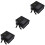 3Stk Verpackungsbox Geschenkverpackung Blumenhalter 6
