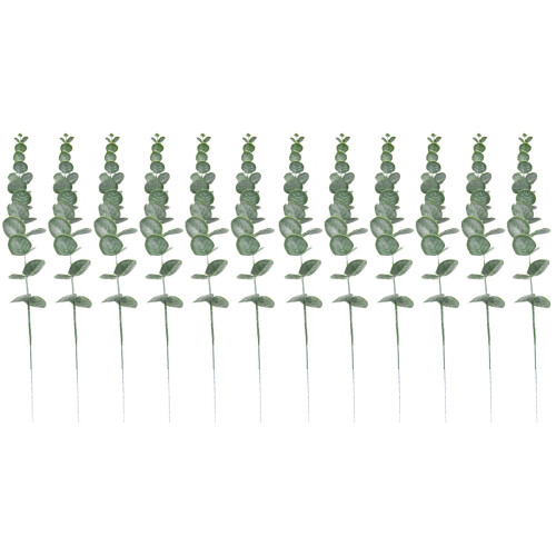 12 Simulierte Eukalyptusblätter Für Wohnzimmer Garten 2