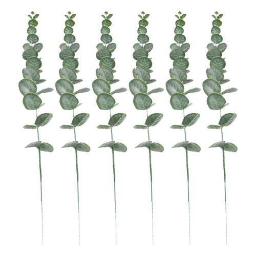 12 Simulierte Eukalyptusblätter Für Wohnzimmer Garten 1