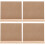 4Stk Kleines Memo Board Dichtungsplatte Desktop Doppelseitig 7