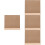 4Stk Kleines Memo Board Dichtungsplatte Desktop Doppelseitig 8