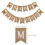 3 Sets Baby Party Leinen Banner 2