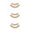 3 Sets Baby Party Leinen Banner 9