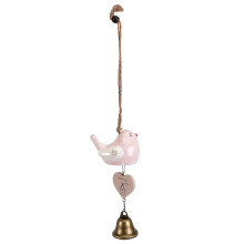3 Windglocke Cartoon Kinder Anhänger Pink