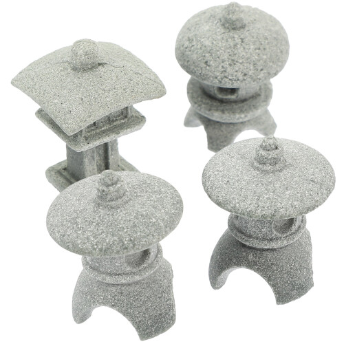 16 Mini Japanischer Laterne Bonsai Deko