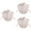 3 Teile Abnehmbarer Falscher Kleidungsaccessoire 6
