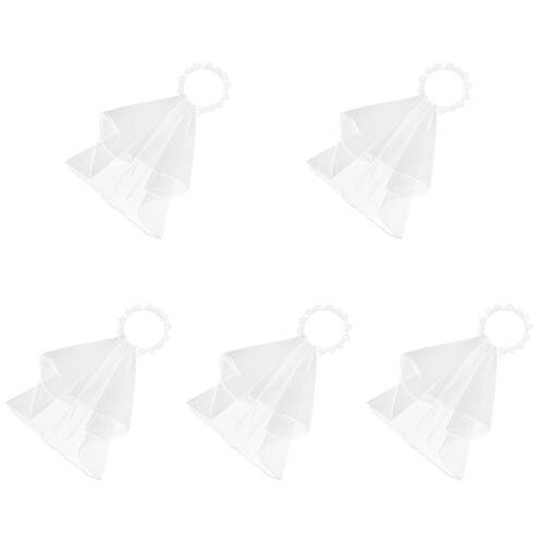 5 Teile -Schleier Eleganter -Haaraccessoire 1