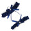 2 Paar Bowknot Strumpfhalter Oberschenkelring Hochzeitsaccessoire 11