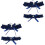 2 Paar Bowknot Strumpfhalter Oberschenkelring Hochzeitsaccessoire 4