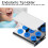 Durable 6-Hole Silicone Dental Tip Cleaner for High-Temperature Use 3
