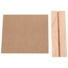 4Pcs Pizarra Doble Para Mensajes Y Notas De Escritorio