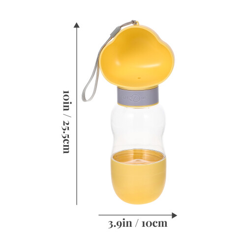 Botella De Para Perros Con Comida Portátil 2