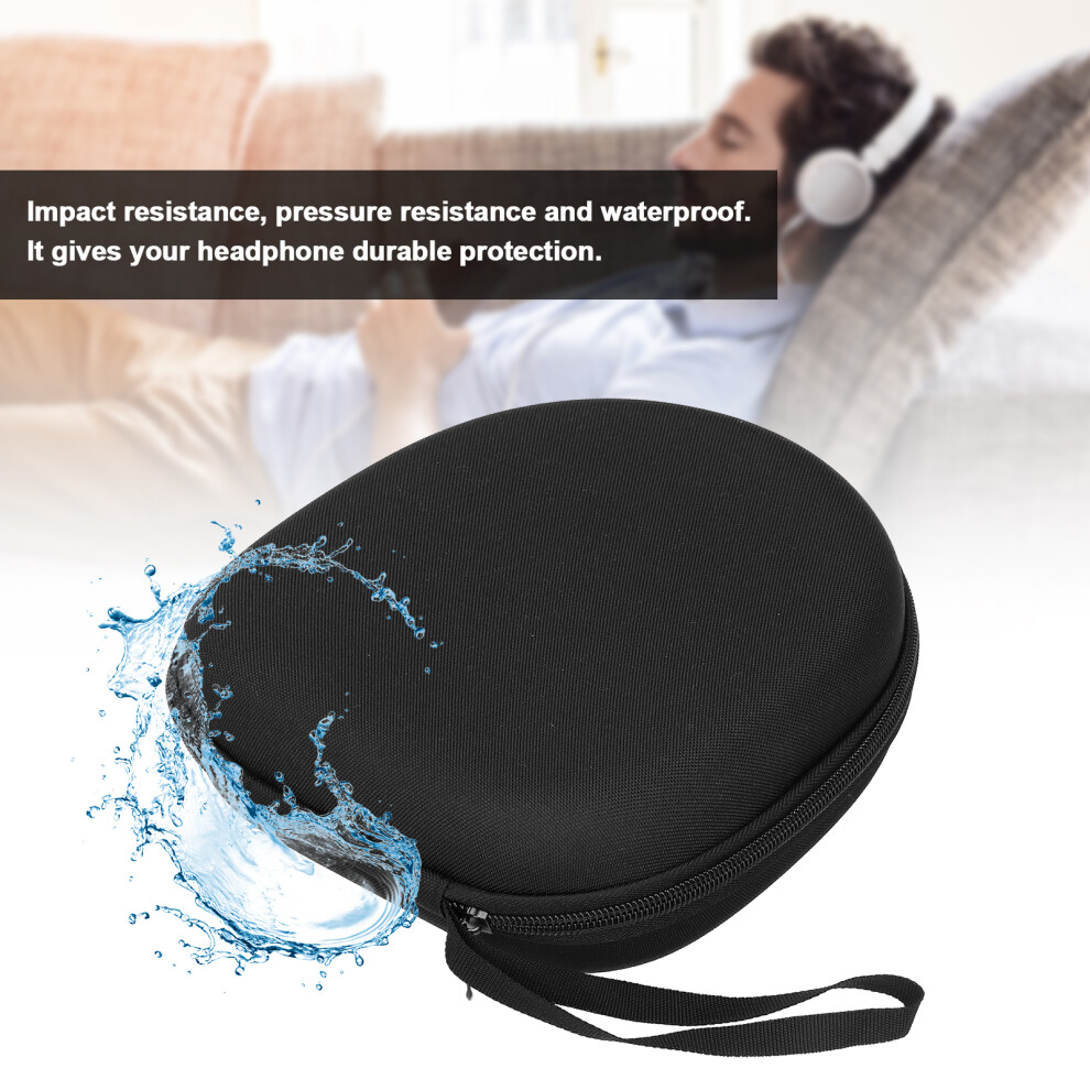 Universal Eva Hard Shell Headphone Bag - Scratchproof & Easy To Carry 9311359995154