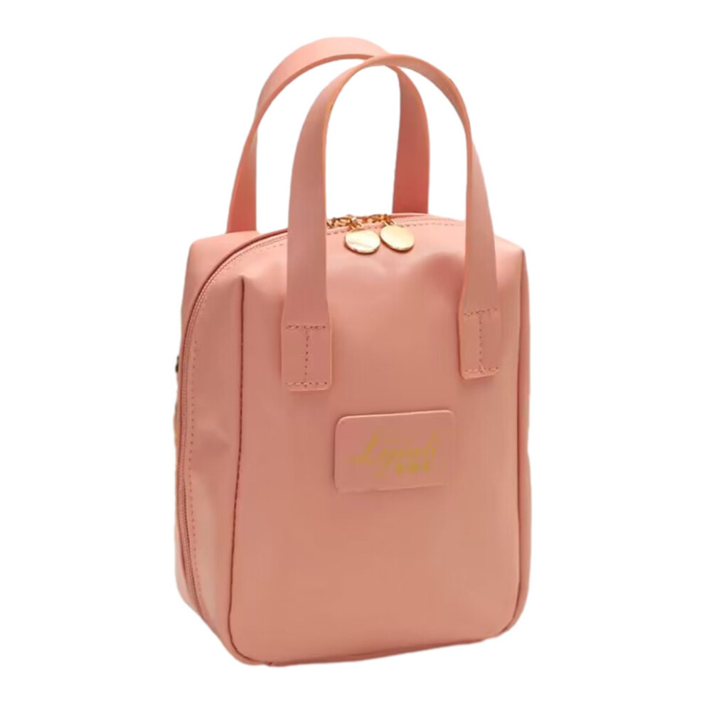 Pink (Pink) Versatile Cosmetic Organizer Bag For Efficient Toiletry Storage