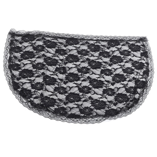 Black Encaje Mantilla Para Iglesia Y