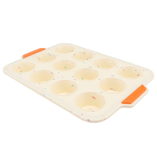 1Pc Silicone Cake Mold Non-Stick Baking Pan with Handle for Home Use
