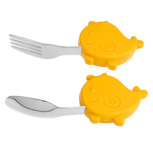 De Tenedor Para Bebé Cubiertos Portátiles 1