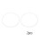 2Pcs 8.3cm Rubber O Shaped Replacement Gaskets Seal Ring Part 4
