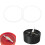 2Pcs 8.3cm Rubber O Shaped Replacement Gaskets Seal Ring Part 5