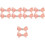 5 Pares De Broches Para Con Y , Decorativa 6