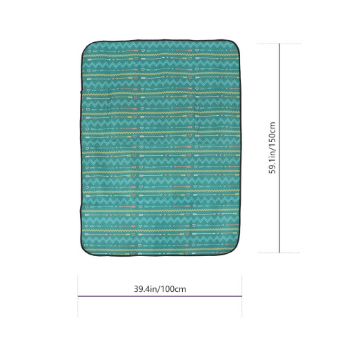 Cojín Para Picnic Exterior Estera Plegable Impermeable 1