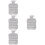 4 Unidades Funda Lavable Para Bolsa Enchufable 2000 Ml 7