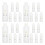 24 Pcs Botella De Decorativa Para Fiesta Bautizo 11