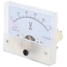 85C1 DC-Panel-Voltmetermeter 0-100V für präzise Spannungsmessung Australien