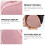 1Ud Orejeras Antiviento De Chenilla Rosa, Y Plegable 6