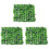 3 Unidades De Peces Cuadrado Césped Artificial Decoración 2