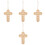 4 Unidades Cruz Para Pared Vintage 5