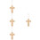 4 Unidades Cruz Para Pared Vintage 9