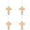 4 Unidades Cruz Para Pared Vintage 7