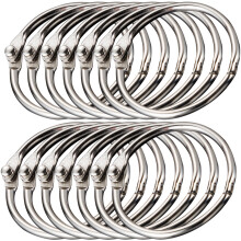 200 Unidades Anillos Para Cuaderno Circular Hojas