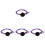 4 Unidades Collar Ajustable Para Con Tracer Reflectante 9