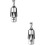 2Pcs Colgante , Accesorio Para Mujer Y 6
