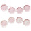 8 Unidades Platos De Pastel Flor Desechables Para 4