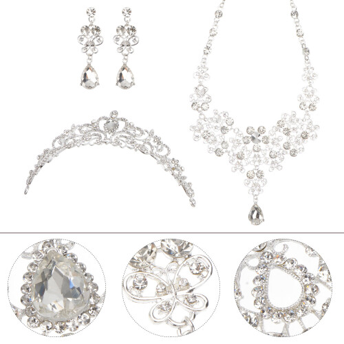 De Para Mujer, De , Collar Y Pendientes 2