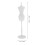 4 Piezas De Vestido Plástico Desmontable Para Novia 2