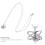 1Ud Collarbone Necklace , Collar Para De Novia 9