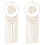 2 Unidades Colgante Decorativo De Telaraña Macramé 2
