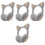 4 Pièces Bonnets D’oreilles Oreilles De Chat En 3