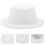 6 Pièces Chapeaux À Large Bord En Felt Pour Poupées 3